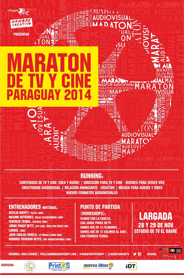 IDT te invita al Maratón de TV y Cine Paraguay 2014 IDT te invita al Maratón de TV y Cine Paraguay 2014