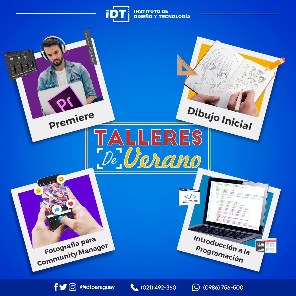 Imperdibles talleres prácticos para aprovechar tus vacaciones Imperdibles talleres prácticos para aprovechar tus vacaciones