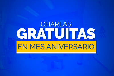 Charlas Gratuitas por Mes Aniversario