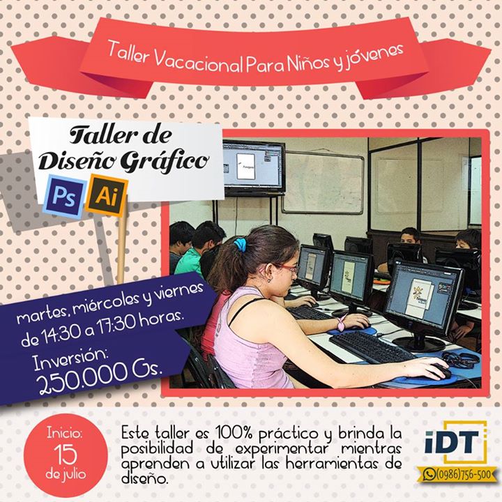 Taller de Diseño Gráfico para niños y adolescentes Taller de Diseño Gráfico para niños y adolescentes