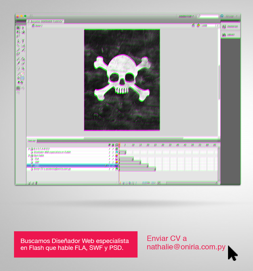 Se busca diseñador web especialista en flash Se busca diseñador web especialista en flash