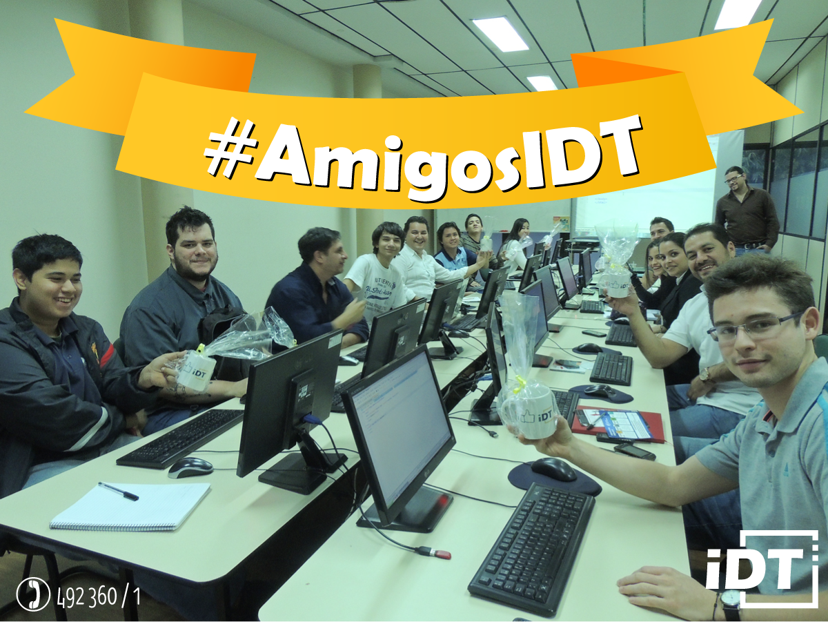 En el mes de la amistad te regalamos una taza del IDT + 30 % de descuento