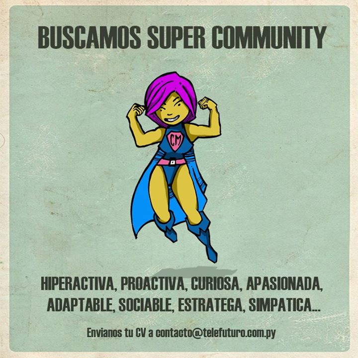 Oferta laboral para webmaster y community manager Oferta laboral para webmaster y community manager