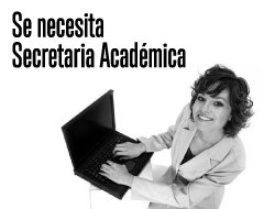 Se necesita personal para el &aacute;rea de Secretaria Acad&eacute;mica en el IDT