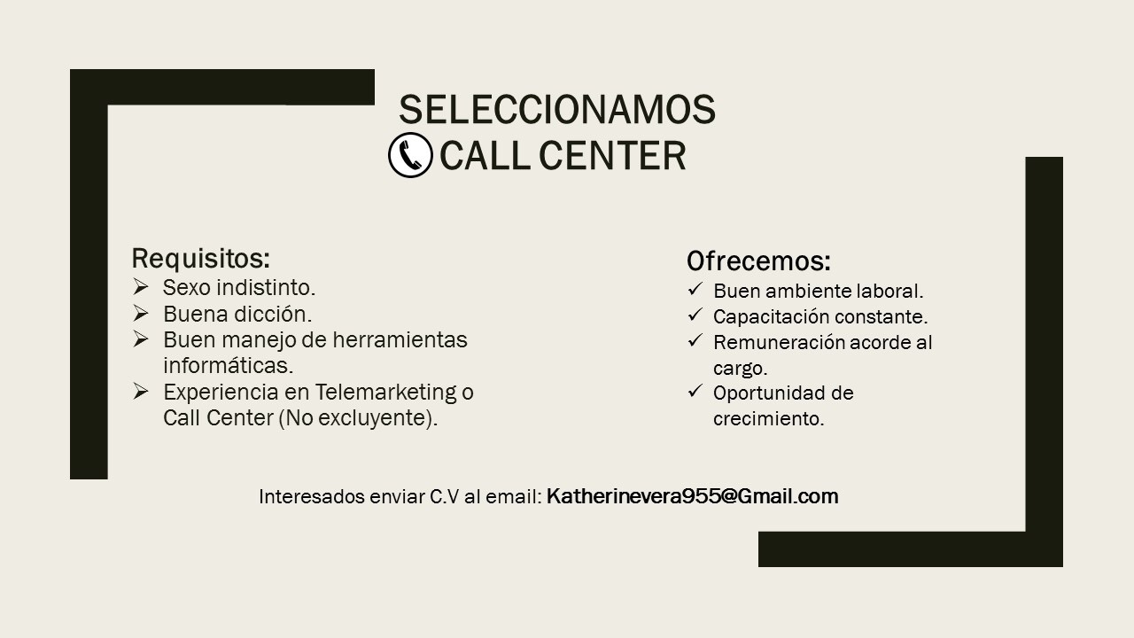 Call Center y ventas digitales