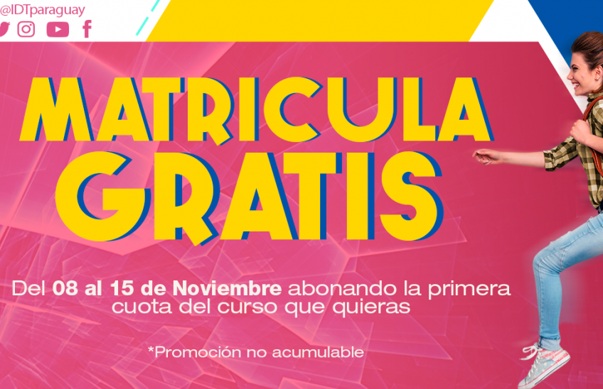 Promo Noviembre en IDT