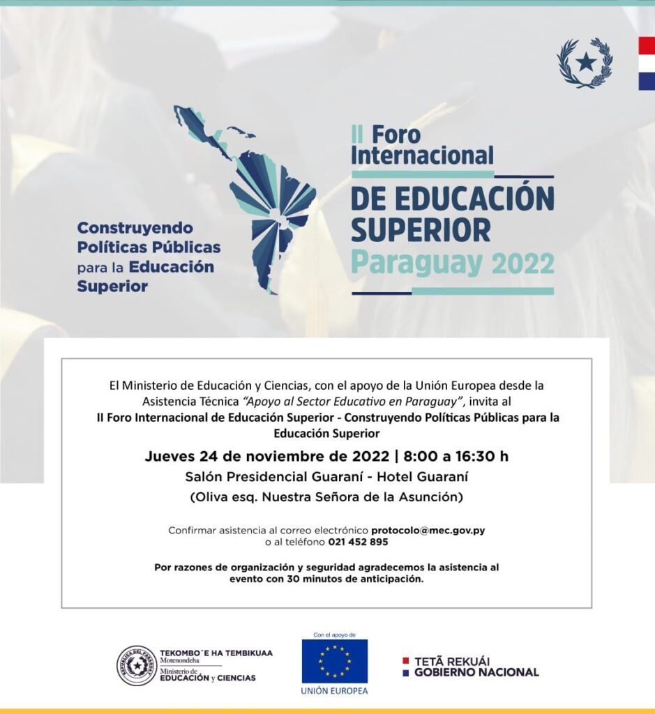 II Foro Internacional de Educación Superior Construyendo políticas públicas para la Educación Superior, 